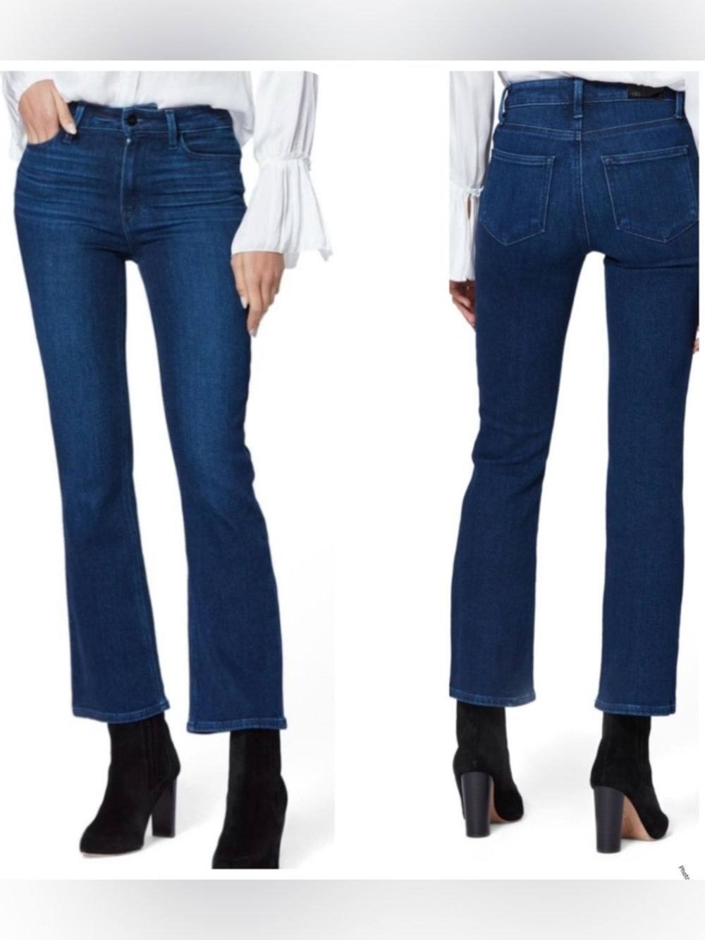 PAIGE Jeans Women’s 32 Blue Claudine High Rise Ankle LIKE NEW!